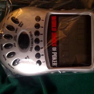 Hand held Texas hold em poker (includes instructions )